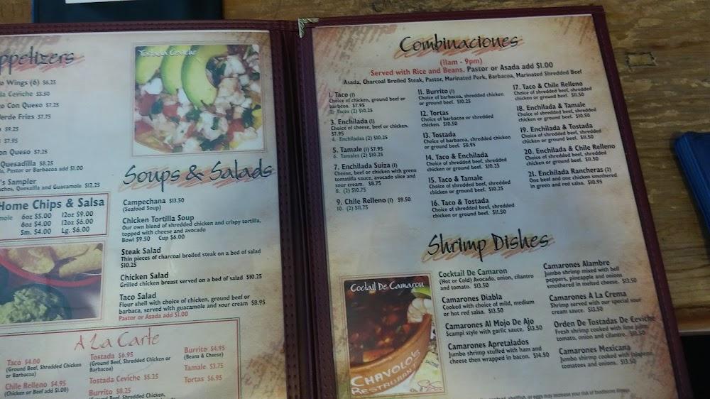 Chavolo's Mexican Restaurant Mexican Specialty Drink